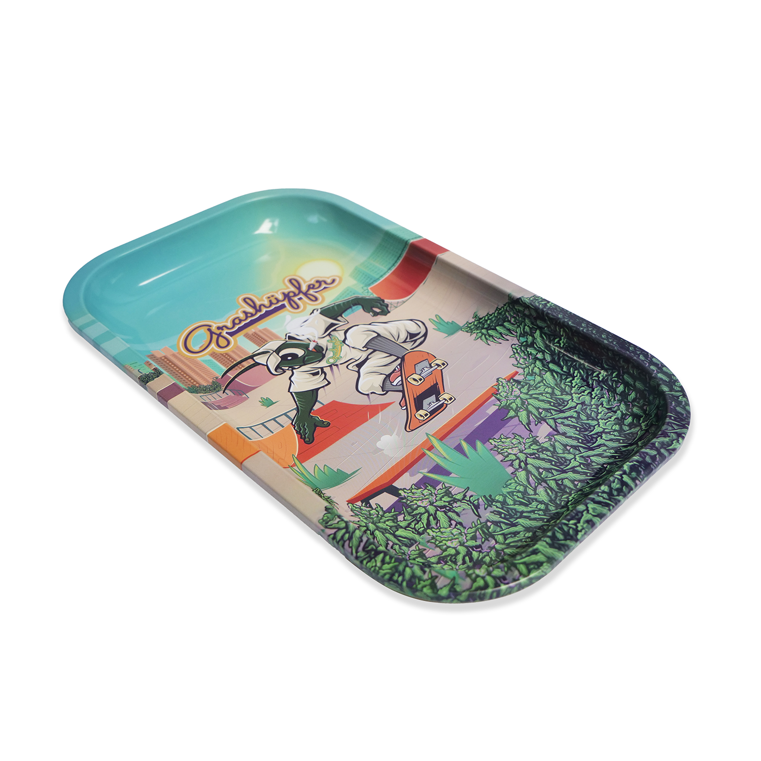 METALL Rolling Tray Grashüpfer
