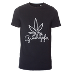 Grashüpfer T-Shirt "hemp leaf big"