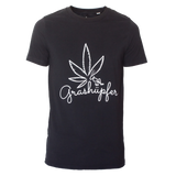 Grashüpfer T-Shirt "hemp leaf big"